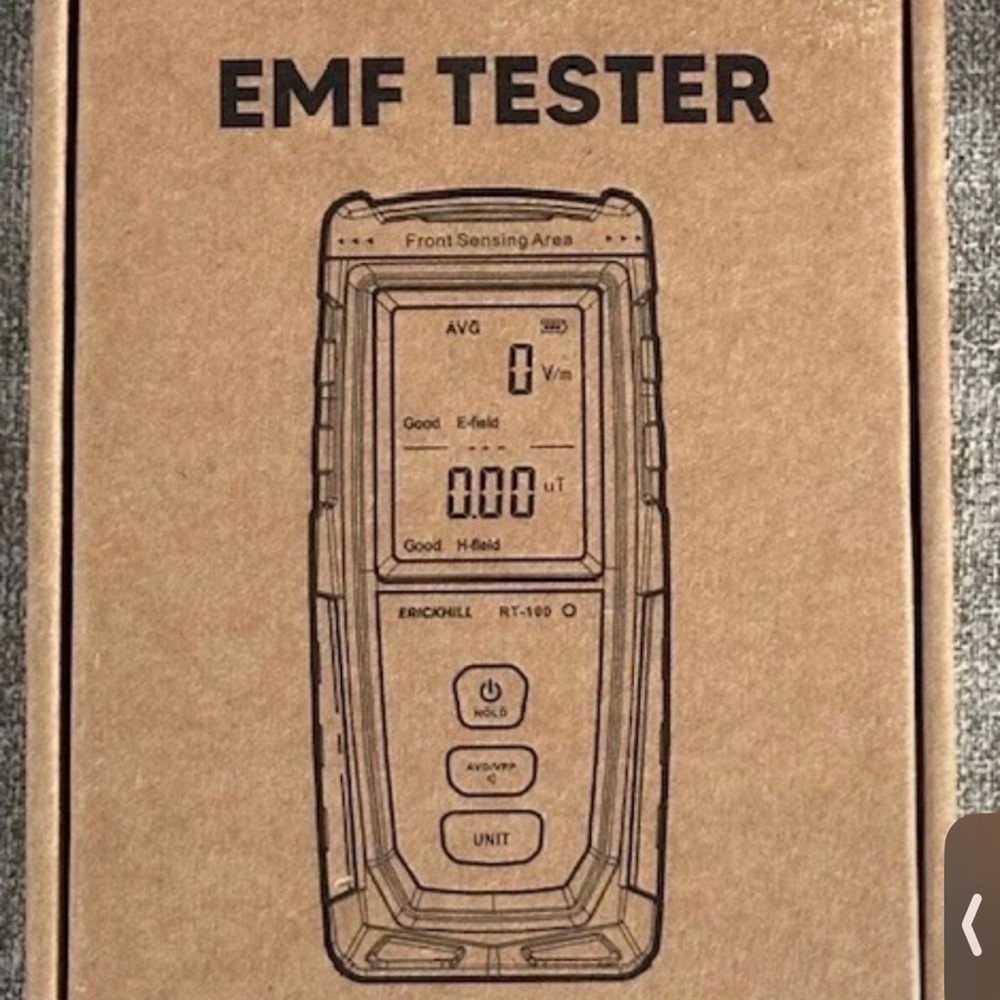 Ebrichell EMF Tester in Brown